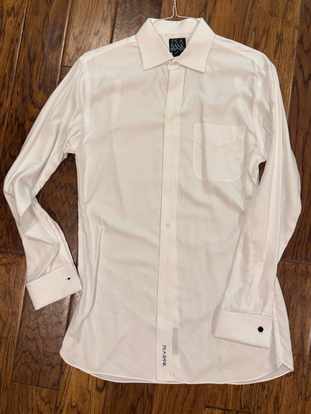 Jos. A. Bank White Long-Sleeve Dress Shirt